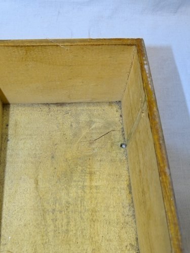 -JOLIE ANCIENNE BOITE EN BOIS ORIGINAL JACQUIN BRAND LIKORY COLLECTION  DECO   D