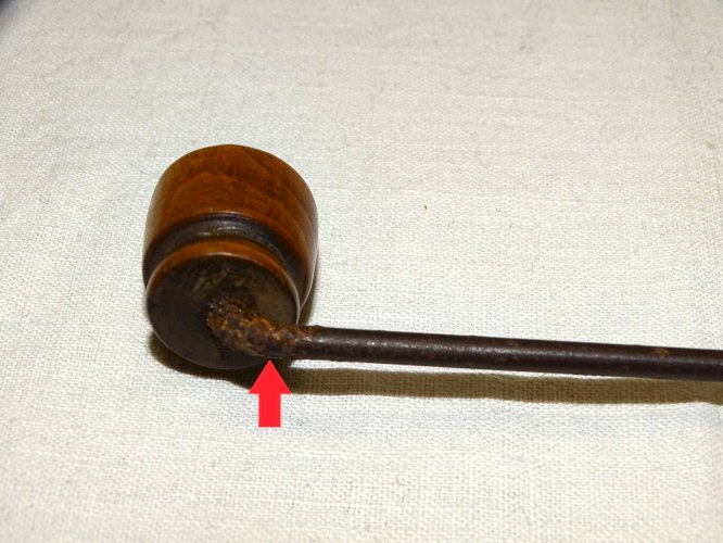 -JOLIE ANCIENNE CLEF CLE POUR MOUVEMENT HORLOGE PENDULE COMTOISE     D