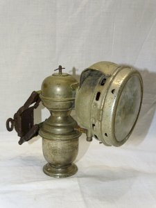 NICE OLD ACETYLENE LAMP FOR BIKE OR OTHER BRAND TO DECIPHER D
