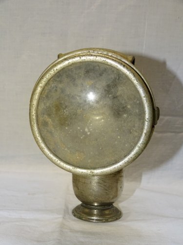 -JOLIE ANCIENNE LAMPE A ACETYLENE POUR VELO OU AUTRE MARQUE à DECHIFFRER   D