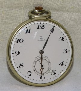 -JOLIE ANCIENNE MONTRE GOUSSET OMEGA  A REVISER NE FONCTIONNE PAS COLLECTION   D