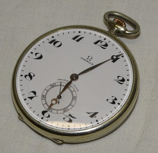 -JOLIE ANCIENNE MONTRE GOUSSET OMEGA  A REVISER NE FONCTIONNE PAS COLLECTION   D