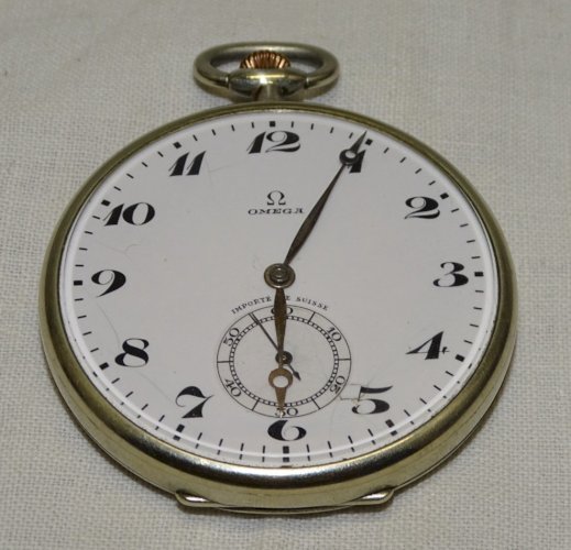 -JOLIE ANCIENNE MONTRE GOUSSET OMEGA  A REVISER NE FONCTIONNE PAS COLLECTION   D