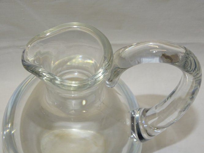 -JOLIE CARAFE CRISTAL BACCARAT AVEC SON BOUCHON COLLECTION DECO TABLE VITRINE  D