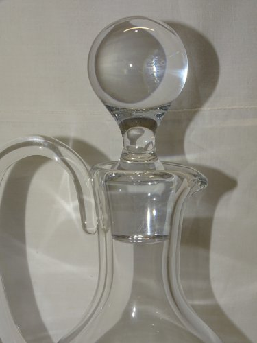 -JOLIE CARAFE CRISTAL BACCARAT AVEC SON BOUCHON COLLECTION DECO TABLE VITRINE  D