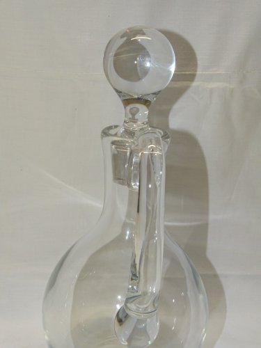 -JOLIE CARAFE CRISTAL BACCARAT AVEC SON BOUCHON COLLECTION DECO TABLE VITRINE  D