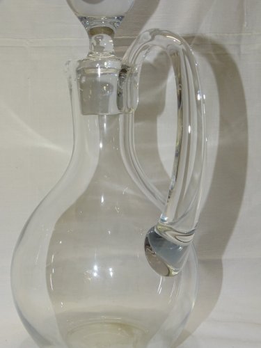 -JOLIE CARAFE CRISTAL BACCARAT AVEC SON BOUCHON COLLECTION DECO TABLE VITRINE  D