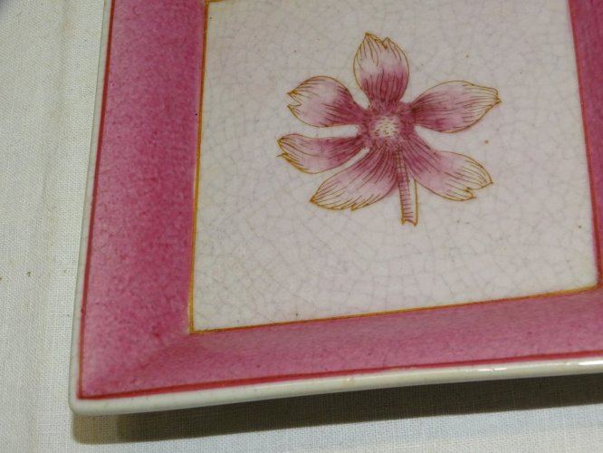 -JOLIE COUPELLE VIDE POCHE CERAMIQUE CRAQUELEE  COLLECTION VITRINE  DECO   D