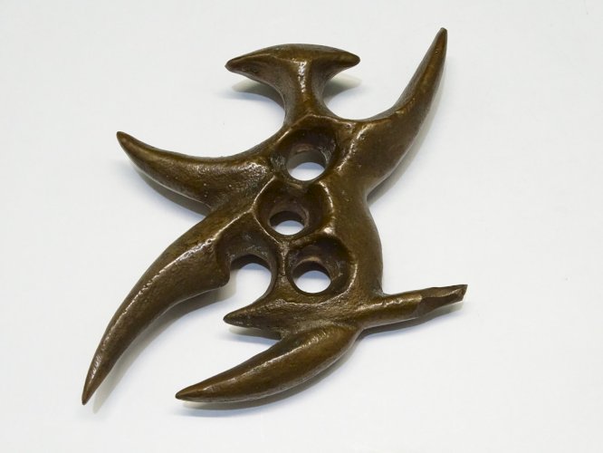 -JOLIE LOURDE SCULPTURE BRONZE COLLECTION VITRINE     D