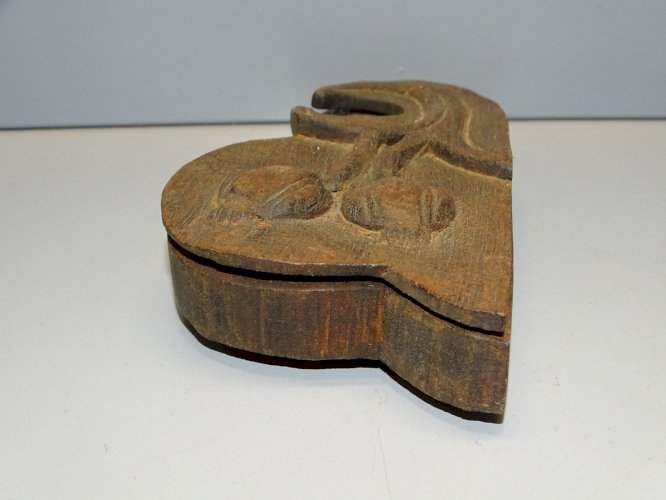 -JOLIE PETITE BALANCE à OPIUM ASIE ou INDE dans son coffret BOIS déco FLEURS   D