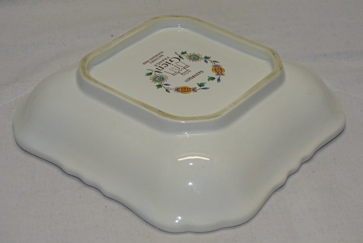 -JOLIE PETITE COUPELLE VIDE POCHE CERAMIQUE GIEN SAINFOIN COLLECTION déco XXe  D