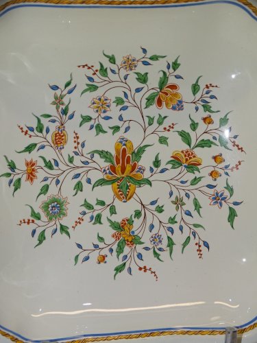 -JOLIE PETITE COUPELLE VIDE POCHE CERAMIQUE GIEN SAINFOIN COLLECTION déco XXe