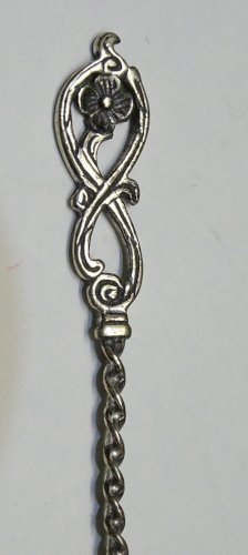 -JOLIE PETITE CUILLERE ARGENT 800e pour SALIERE MOUTARDIER ou AUTRE   D