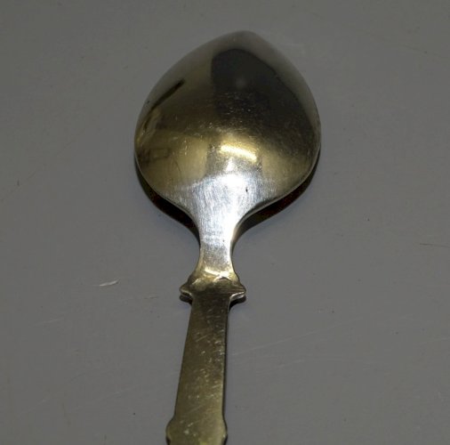 -JOLIE PETITE CUILLERE ARGENT DON QUICHOTTE 2 Poinçons illisibles COLLECTION   D