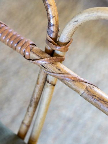 Joseph, le lit bébé en rotin N°5