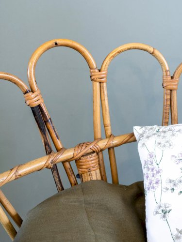 Joseph, le lit bébé en rotin N°5