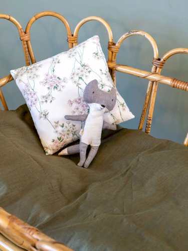 Joseph, le lit bébé en rotin N°5