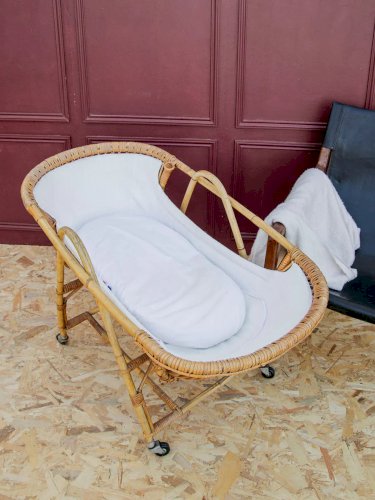 Joseph, le lit bébé en rotin N°6