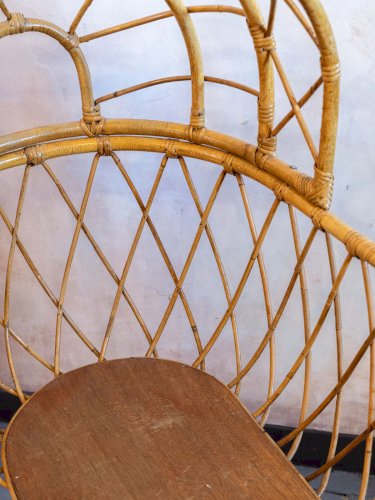 Joseph, le lit bébé en rotin N°7