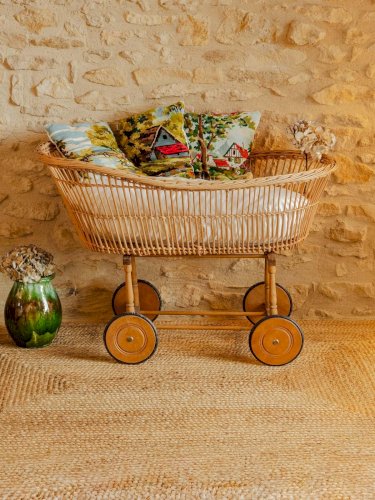 Joseph, le lit bébé en rotin N°8