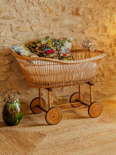 Joseph, le lit bébé en rotin N°8