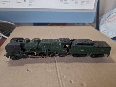 Jouef Pacific 231 C 60 SNCF Echelle HO Locomotive à Vapeur - + tender