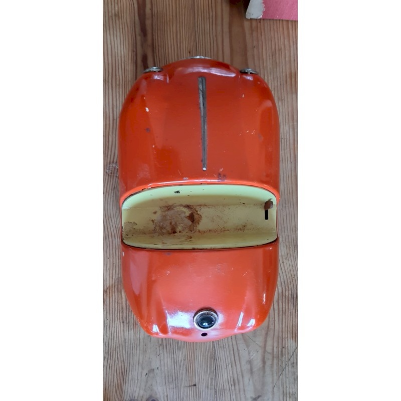 Ancien Jouet En Tôle RCP - Luge Miniature - France - Années 1950