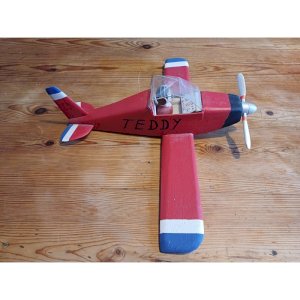Old Wooden Airplane Toy
