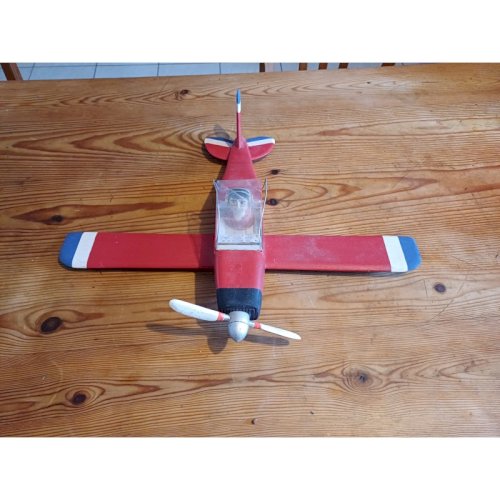 Jouet Ancien Avion Bois