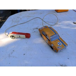Jouet Ancien Voiture Téléguidé Filaire