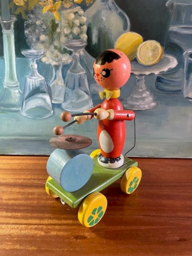 Jouet en bois vintage