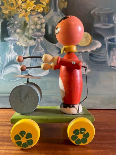 Jouet en bois vintage