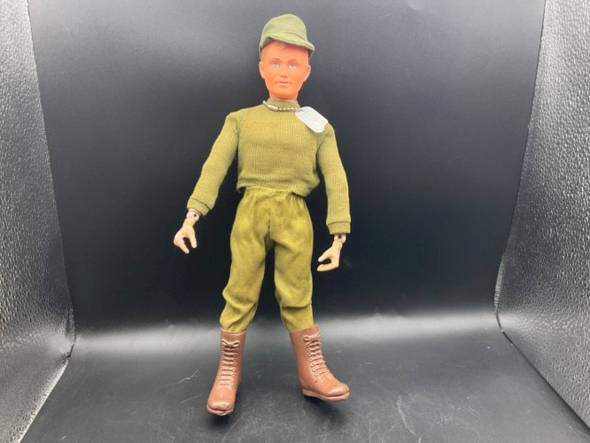JOUET FIGURINE -GI Joe- BIG JIM-  MILITAIRE - fighting yank -GE GE