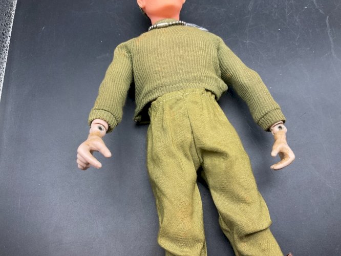 JOUET FIGURINE -GI Joe- BIG JIM-  MILITAIRE - fighting yank -GE GE