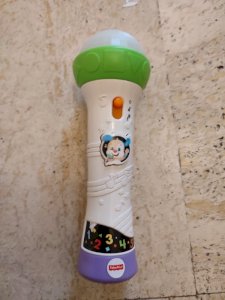 puppy fisher price microphone toy in good condition
