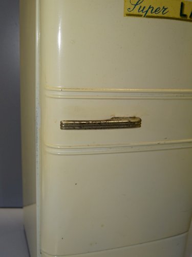 -JOUET VINTAGE REFRIGERATEUR SUPER LADY MADE IN ITALY  BOLOGNA COLLECTION déco D
