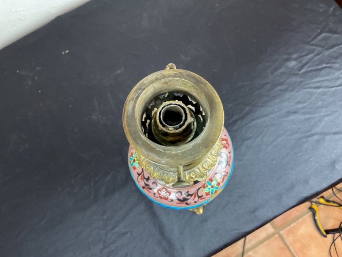 Jules Vieillard Bordeaux, lampe à pétrole