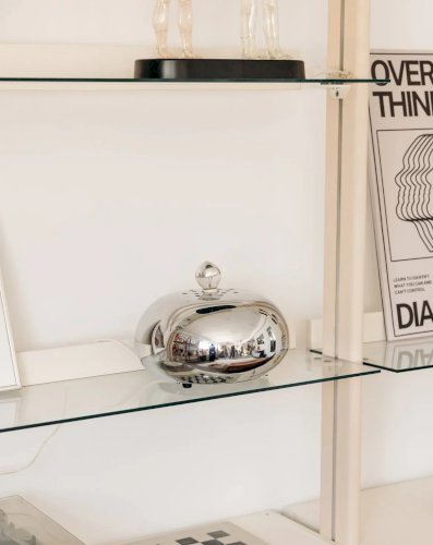 Julia, la lampe à poser en chrome N°354