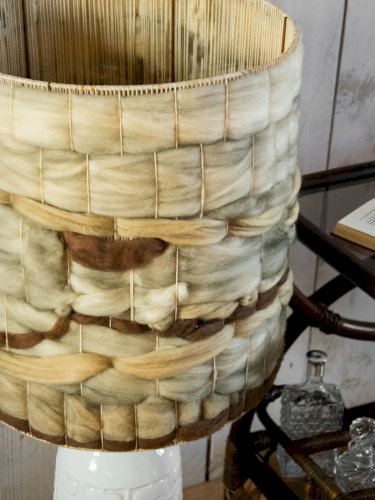 Julia, la lampe à poser en laine N°575