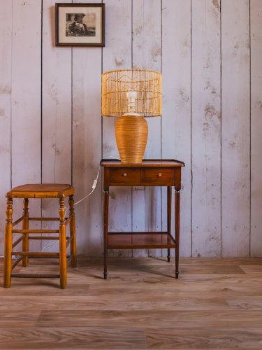 Julia, la lampe à poser en rotin N°620