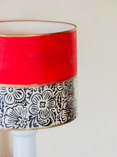 Julia, la lampe à poser rouge N°183