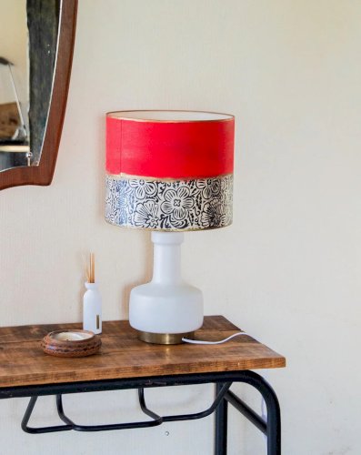 Julia, la lampe à poser rouge N°183