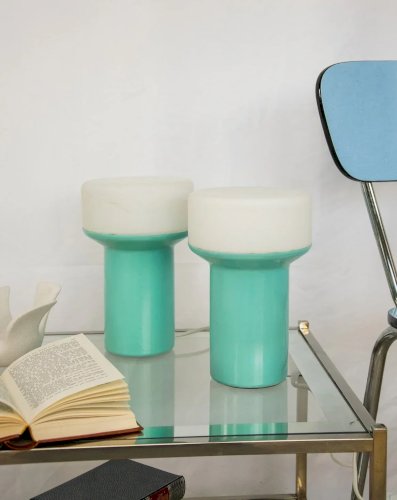 Julia, la lampe à poser vintage en métal N°645