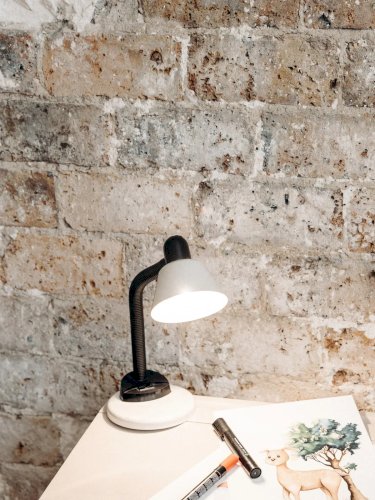 Julia, la lampe blanche vintage N°12