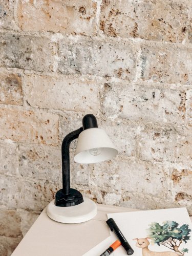 Julia, la lampe blanche vintage N°12