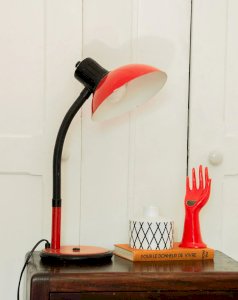 Julia, the red table lamp No. 244