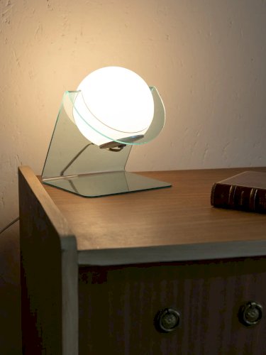 Julia, la paire de lampes à poser en verre N°605