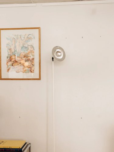 Julien, le lampadaire blanc 80's N°181