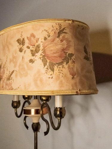 Julien, le lampadaire chandelier en laiton N°230