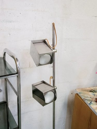 Julien, le lampadaire chromé N°131